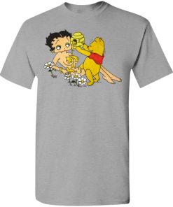 Honey Betty Boop and Pooh Bear shirt