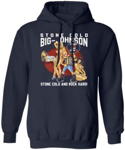 Vintage 90s stone cold big Johnson stone cold and rock hard shirt