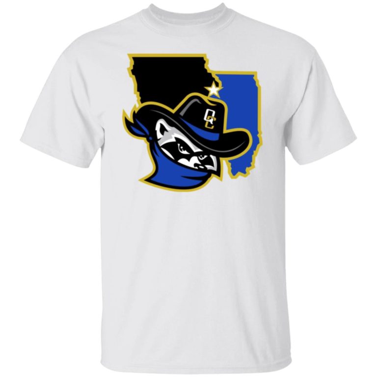 Midwest League Baseball Quad Cities River Bandits 22 Shirt