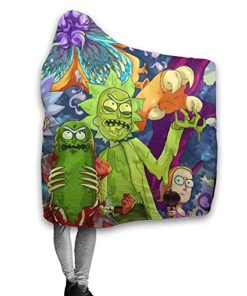 Rick And Morty Blanket – Soft Comfortable Wearable Hooded Blanket Rick And Morty Blanket – Soft Comfortable Wearable Hooded Blanket