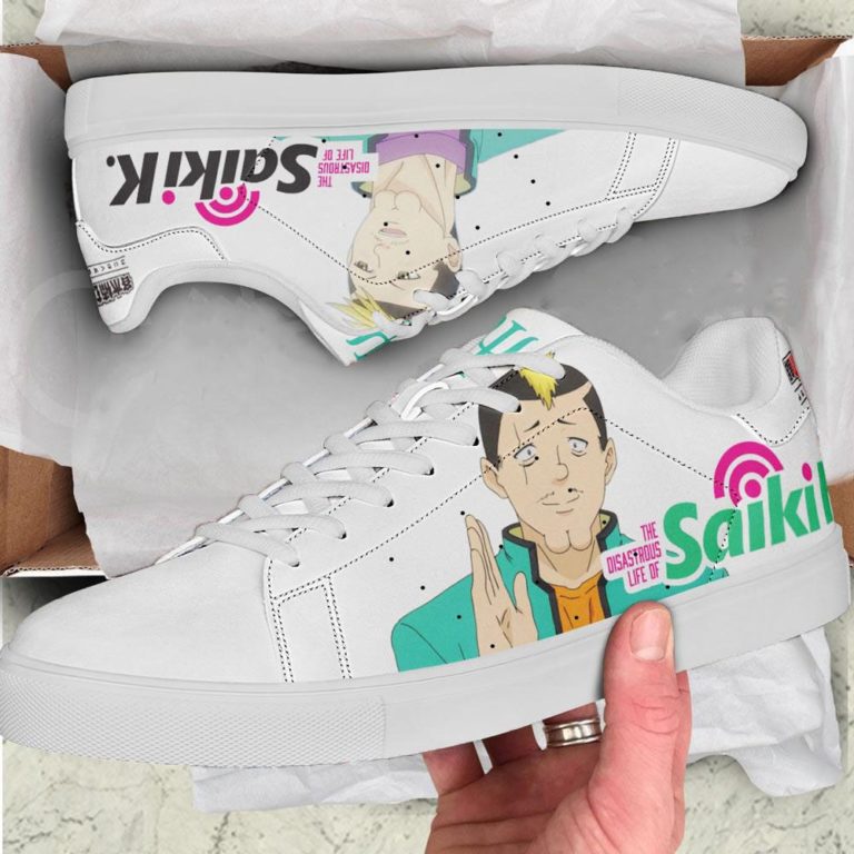 Riki Nendou The Disastrous Life of Saiki K Low top Leather Stan Smith Sneaker, Casual Shoes