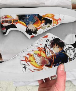 Roy Mustang Fullmetal Alchemist Low top Leather Stan Smith Sneaker, Casual Shoes