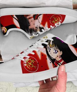 Sailor Mars Sailor Moon Low top Leather Stan Smith Sneaker, Casual Shoes