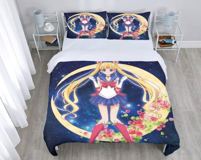 Sailor Moon Anime Bed Sed Bedroom Decor