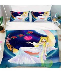 Sailor Moon Anime Bed Set Custome Bedroom Decor