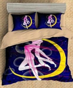 Sailor Moon Bed Set Dreamy Usagi Anime Bedding