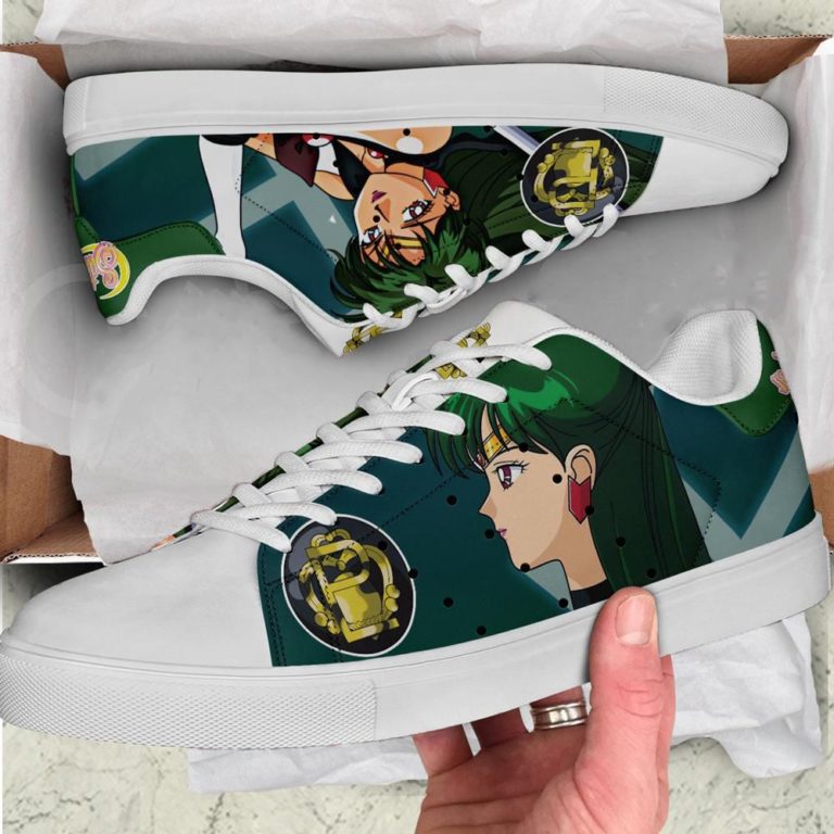 Sailor Pluto Sailor Moon Low top Leather Stan Smith Sneaker, Casual Shoes
