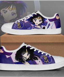 Sailor Saturn Sailor Moon Low top Leather Stan Smith Sneaker, Casual Shoes