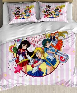 Sailor Senshi Guardians Sailor Moon Bedding Custom Anime Bed Set