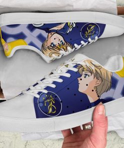 Sailor Uranus Sailor Moon Anime Moon Low top Leather Stan Smith Shoes, Custom Sneaker