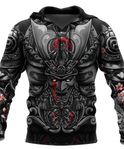 Samurai Hoodie Premium Samurai Unisex 3D