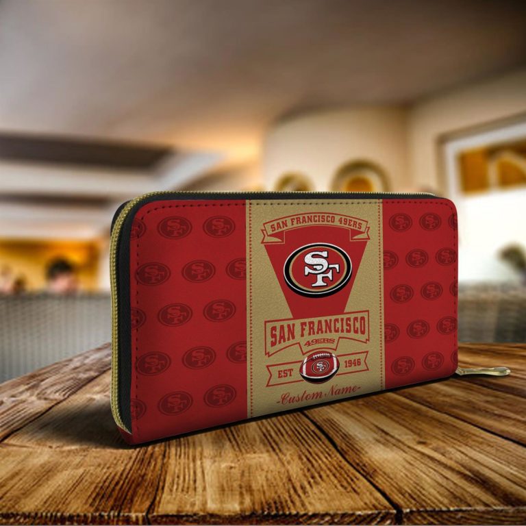 San Francisco 49ers Custom Name Zip Around