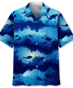 Scuba Diving Beach Hawaiian Shirt – Aloha Shirt