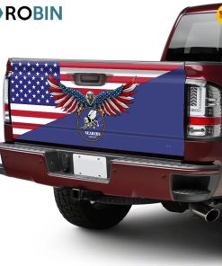 Seabee American US Truck Tailgate Decal