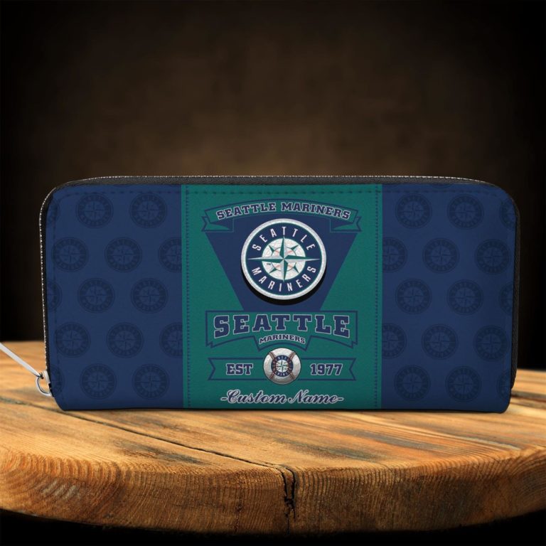 Seattle Mariners Custom Name Zip Around