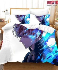 Shouto Todoroki My Hero Academia MHA Anime Bed Set Retro Bedding