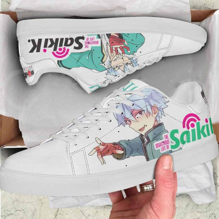 Shun Kaidou The Disastrous Life of Saiki K Low top Leather Stan Smith Sneaker, Casual Shoes