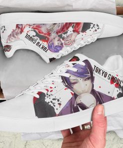 Shuu Tsukiyama Tokyo Ghoul Low top Leather Stan Smith Shoes, Custom Sneaker