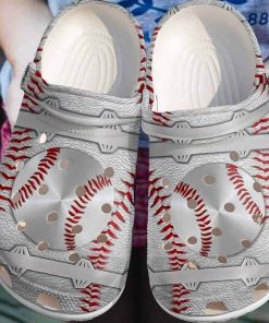 Silver Baseball Ball Shoes For Batter Crocs Shoes