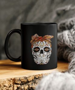 Skull Bow Tie Ceramic Coffee Mug