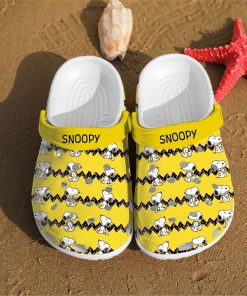 Snoopy Charlie Brown Peanuts Clog Crocs Shoes