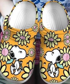 Snoopy Flower – Crocs Shoes