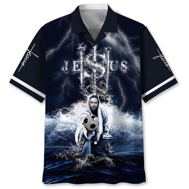 Soccer Jesus Hawaiian Shirt