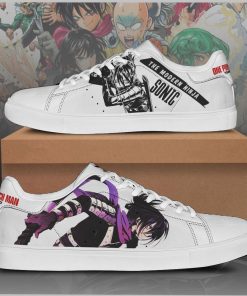Sonic One Punch Man Low top Leather Stan Smith Shoes, Custom Sneaker
