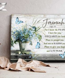 Sympathy Canvas For I Know The Plans Butterfly You Wall Art Decor Sympathy Canvas For I Know The Plans Butterfly You Wall Art Decor