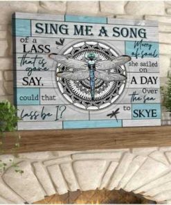 Sympathy Canvas Sing Me A Song Dragonfly Wall Art Decor Sympathy Canvas Sing Me A Song Dragonfly Wall Art Decor