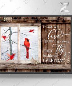 Sympathy Canvas Those We Love Don’t Go Away Cardinal Wall Art Decor Sympathy Canvas Those We Love Don’t Go Away Cardinal Wall Art Decor