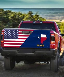 Texas Truck Sticker Wrap Texas American Truck Tailgate Decal Sticker Wrap 1699TD