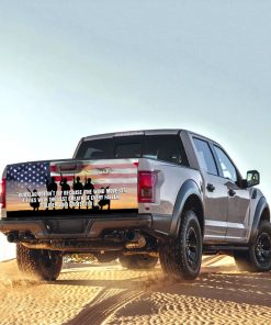 Thank you American Soldier Truck Tailgate Decal THH3504TD