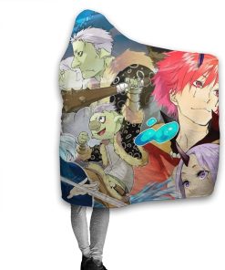 That Time I Got Reincarnated as a Slime Hooded Blanket – Flannel Hooded Cloak That Time I Got Reincarnated as a Slime Hooded Blanket – Flannel Hooded Cloak