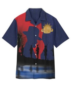 The Army Australian Short Sleeve Printed Button Down
