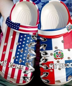 The Dominican Republic My Home Blood 881 – Crocs Shoes