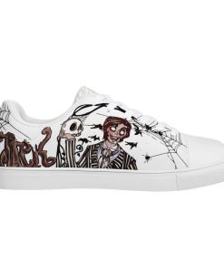 The Nightmare Before Christmas Low top Leather Stan Smith Sneaker, Casual Shoes The Nightmare Before Christmas Low top Leather Stan Smith Sneaker, Casual Shoes