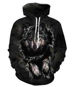 The Wolf Within 3D Hoodie