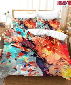 Todoroki Hot x Cool My Hero Academia Bedding Custom Anime Bed Set