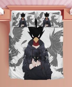Tokoyami Fumikage My Hero Academia Bedding Custom Anime Bed Set Tokoyami Fumikage My Hero Academia Bedding Custom Anime Bed Set