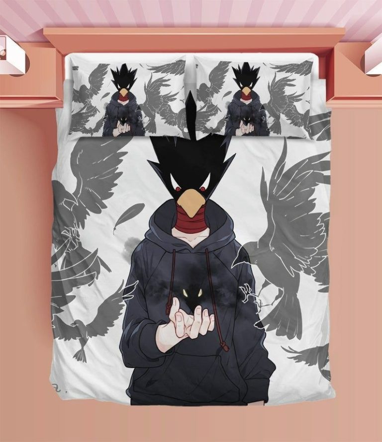 Tokoyami Fumikage My Hero Academia Bedding Custom Anime Bed Set
