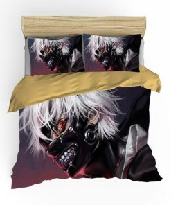 Tokyo Ghoul Bed Set Cool Kaneki Ken Anime Bedding