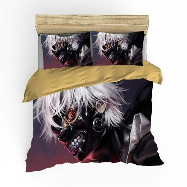 Tokyo Ghoul Bed Set Cool Kaneki Ken Anime Bedding