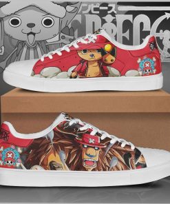 Tony Tony Chopper One Piece Low top Leather Stan Smith Sneaker, Casual Shoes