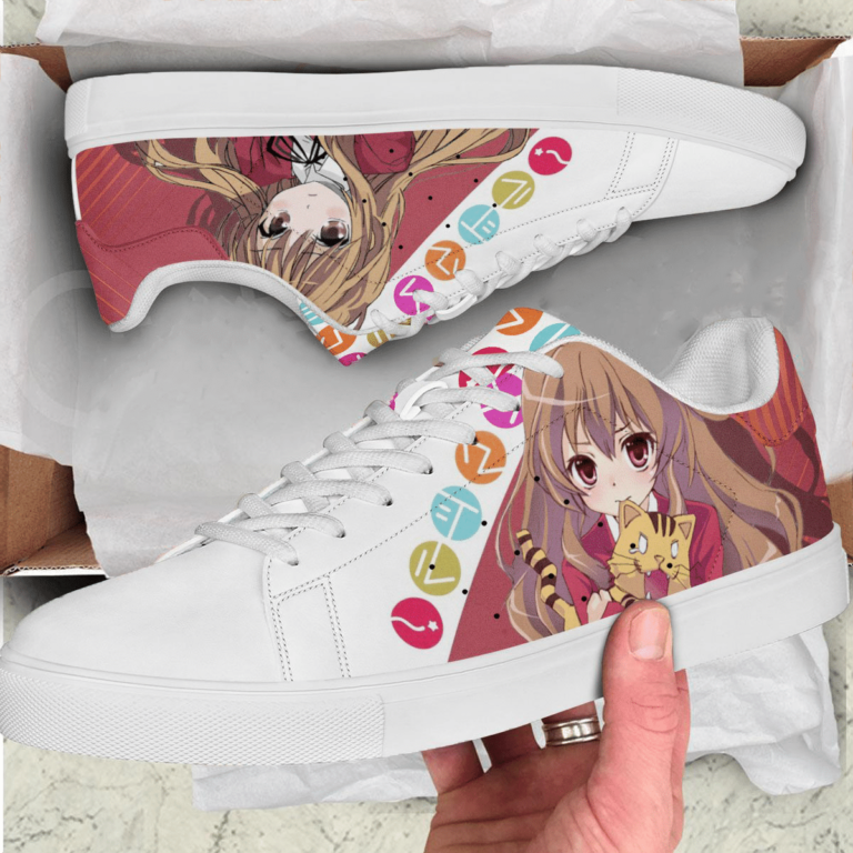 Toradora Taiga Aisaka Low top Leather Stan Smith Sneaker, Casual Shoes