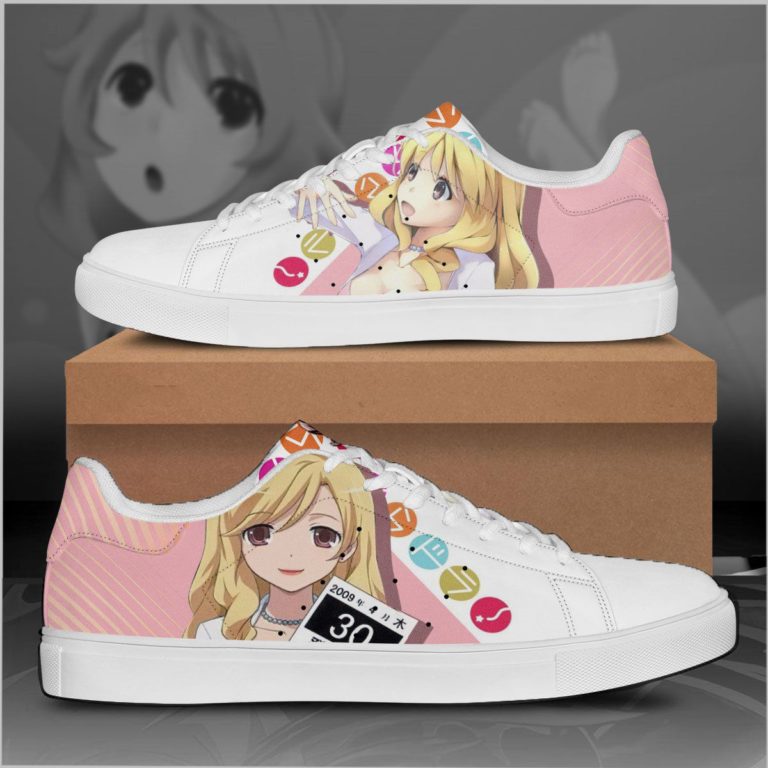 Toradora Yasuko Takasu Low top Leather Stan Smith Sneaker, Casual Shoes