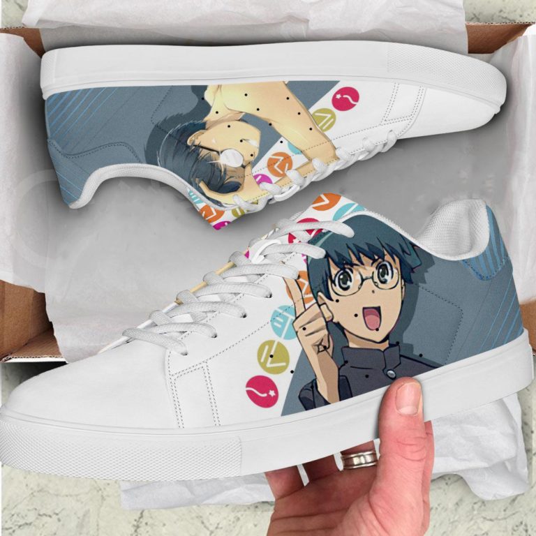 Toradora Yusaku Kitamura Low top Leather Stan Smith Shoes, Custom Sneaker