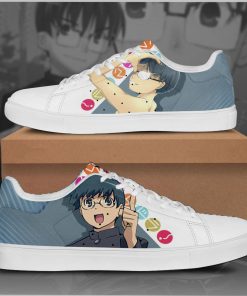 Toradora Yusaku Kitamura Low top Leather Stan Smith Shoes, Custom Sneaker Toradora Yusaku Kitamura Low top Leather Stan Smith Shoes, Custom Sneaker