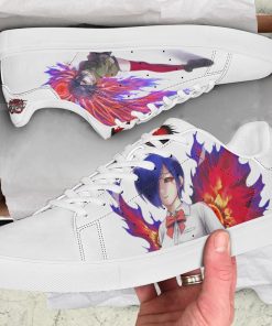 Touka Kirishima Tokyo Ghoul Low top Leather Stan Smith Shoes, Custom Sneaker