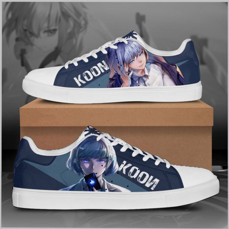 Tower Of God Koon Aguero Agnis Low top Leather Stan Smith Sneaker, Casual Shoes